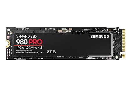 Samsung 980 PRO 1PCIe 40 NVMe M2 2 TB Internal SSD