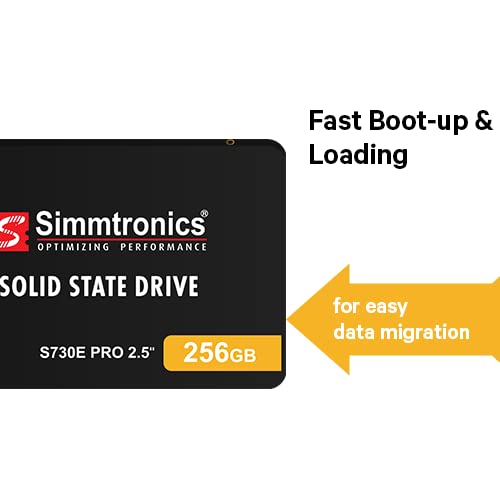 Simmtronics  3D NAND SATA 25 inch 256 GB Internal SSD