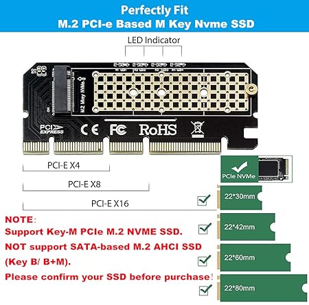 Verilux NVME Adapter Card