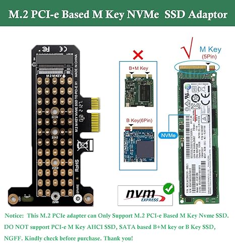 Verilux M2 NVMe Adapter Card