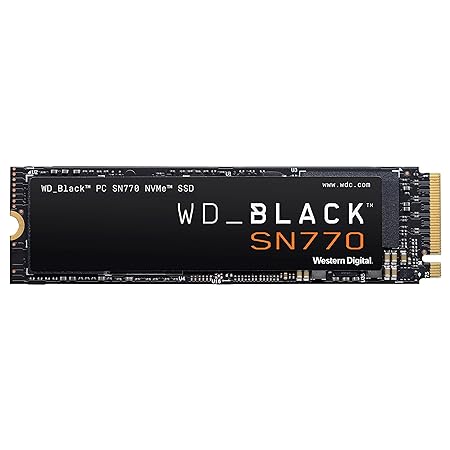 Western Digital WD Black SN770 NVMe 1 TB Internal SSD