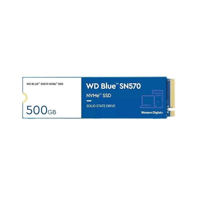 Western Digital WD Blue SN570 NVMe 500 GB Internal SSD