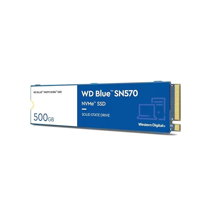 Western Digital WD Blue SN570 NVMe 500 GB Internal SSD