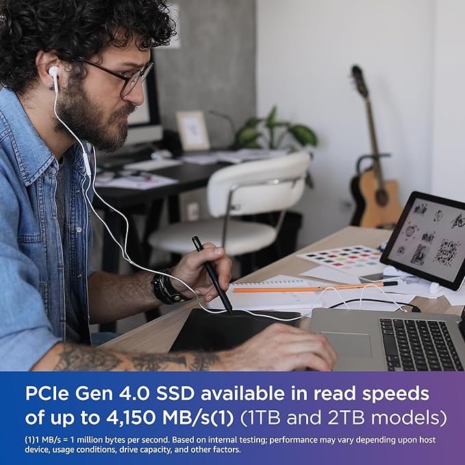 Western Digital WD Blue SN580 NVMe 1 TB Internal SSD