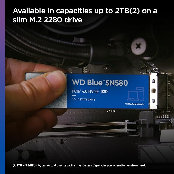 Western Digital WD Blue SN580 NVMe 1 TB Internal SSD