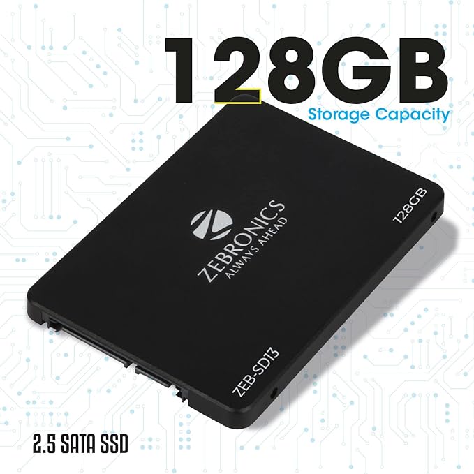 Zebronics SD13 SATA 3 25 inch 128 GB Internal SSD