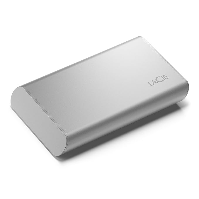 LaCie Portable External Solid State Drive (USB-C USB 32 Gen 2)