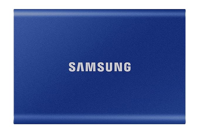 Samsung T7 External Solid State Drive Portable SSD (USB 32 Gen 2, Type-C)