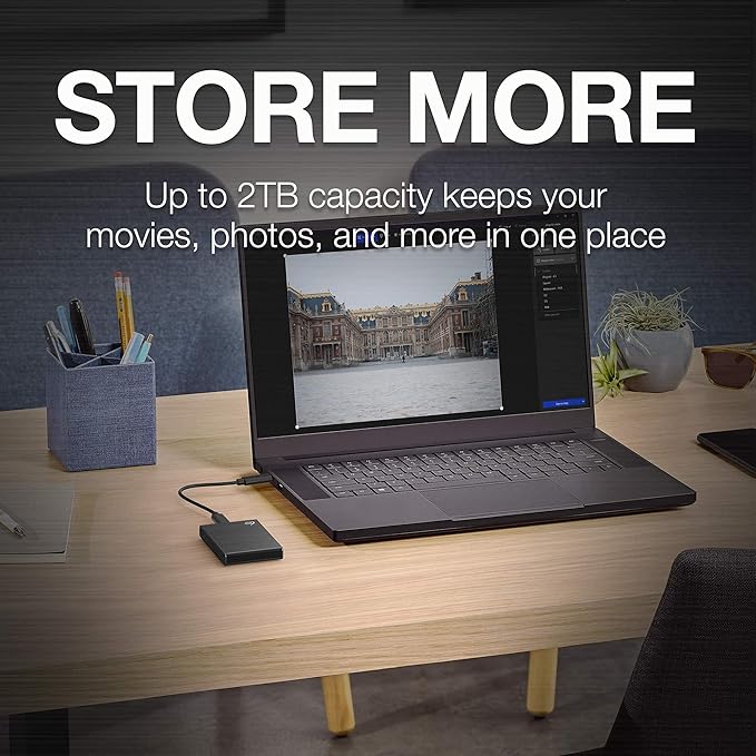 Seagate One Touch External Portable Solid State Drive