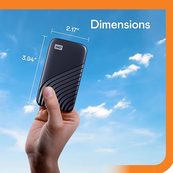 Western Digital My Passport Portable Solid State Drive