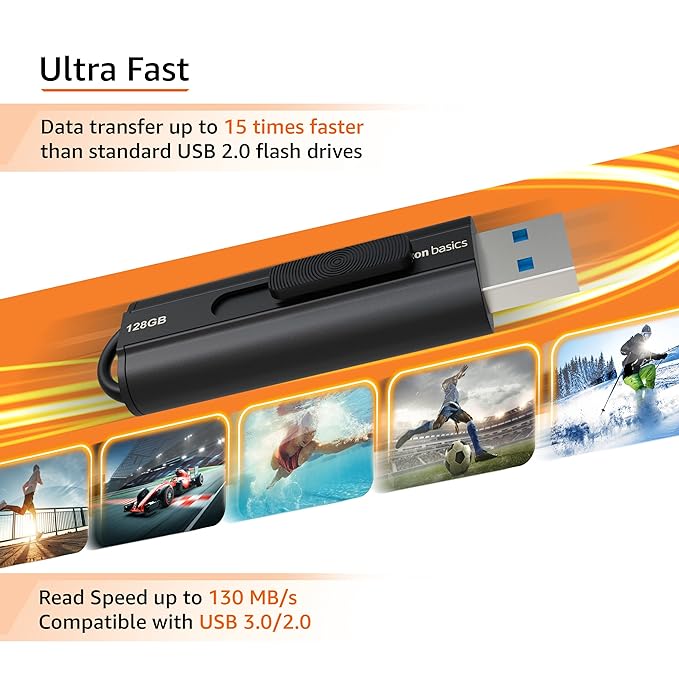 Amazon Basics Ultra Fast USB 31 Flash Drive