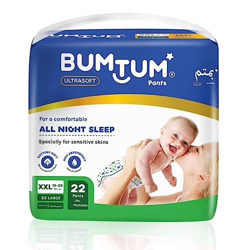 Bumtum Baby Diaper Pants, Double Layer Leakage Protection, 15 to 25 Kg