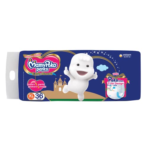 MamyPoko Pants for Babies, Extra Absorb, 12-17kg