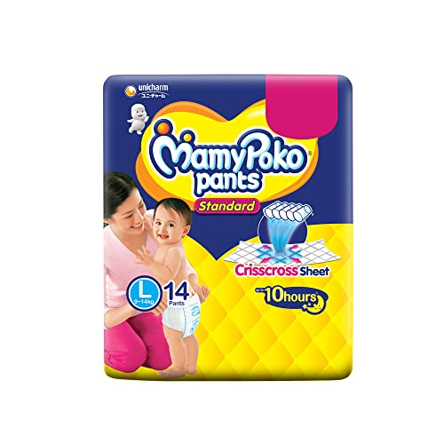 MamyPoko Pants Standard Diaper for Babies, 9-14 Kg