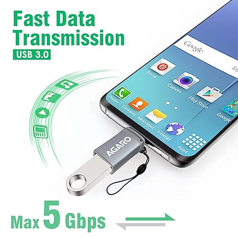 Agaro Blaze USB 30 to USB Type C OTG Adapter