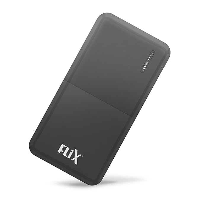 FLiX(Beetel) P10 New Launch PowerXtreme 10,000mAh Slim Power Bank USB C/Micro USB Input