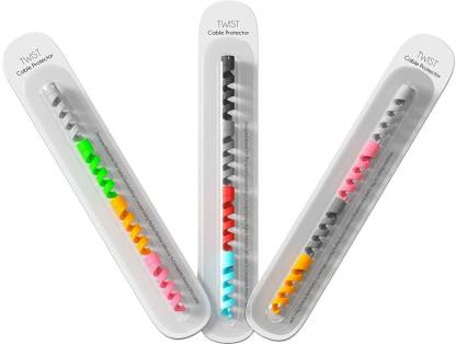 LAPSTER Spiral Charger Spiral Charger Cable Protectors (Set of 3)