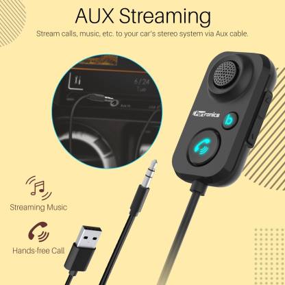 Portronics AUTO 12 in-Car Bluetooth Receiver