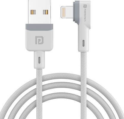 Portronics Konnect L POR-1401 Fast Charging 3A USB Cable