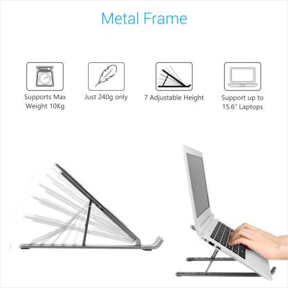 Portronics My Buddy K Portable Laptop Stand