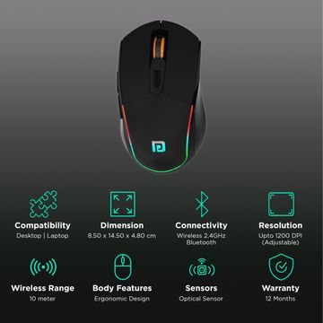 Portronics Toad One Bluetooth Mouse