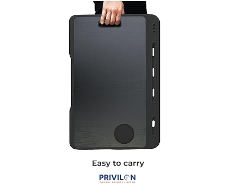 Privilion Globle Foldable Wooden Mini Laptop Table