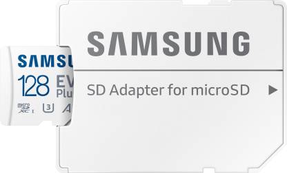 Samsung EVO Plus 128GB microSDXC Memory Card with Adapter