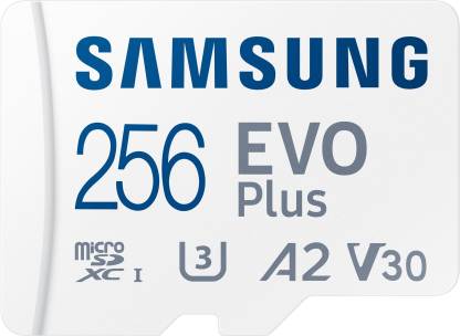 Samsung EVO Plus 256GB microSDXC Memory Card with Adapter