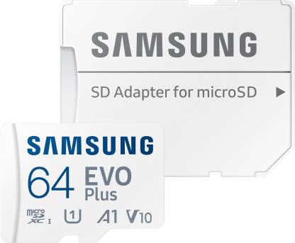 Samsung EVO Plus 64GB microSDXC Memory Card with Adapter