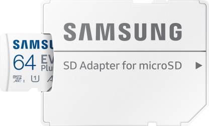 Samsung EVO Plus 64GB microSDXC Memory Card with Adapter