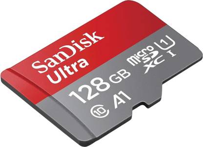 SanDisk Ultra 128GB microSDXC UHS-I Memory Card