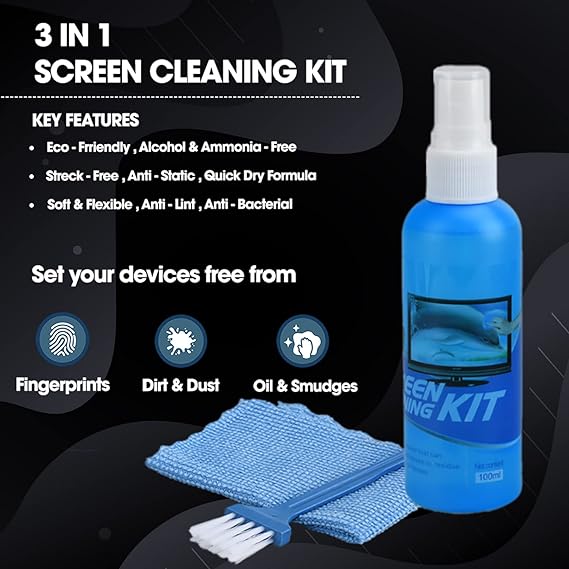 Sounce 3 in 1 Cleaning Set for Screen