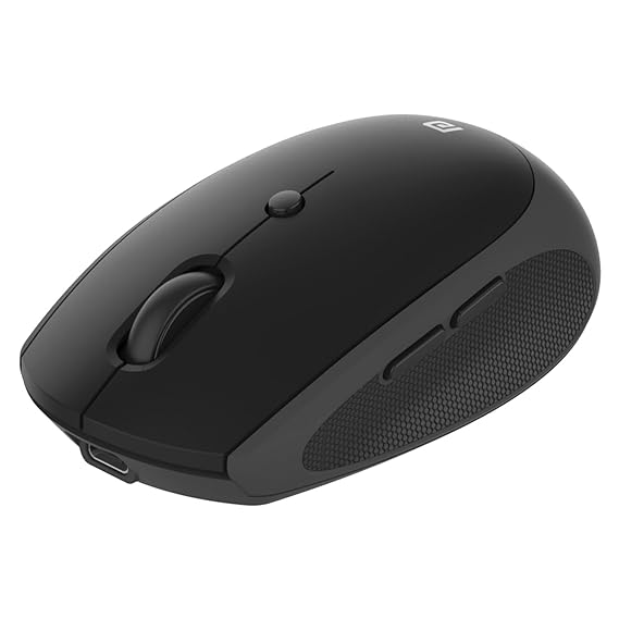 Portronics Toad III Wireless Mouse with Bluetooth & 2.4 GHz Dual Connectivity