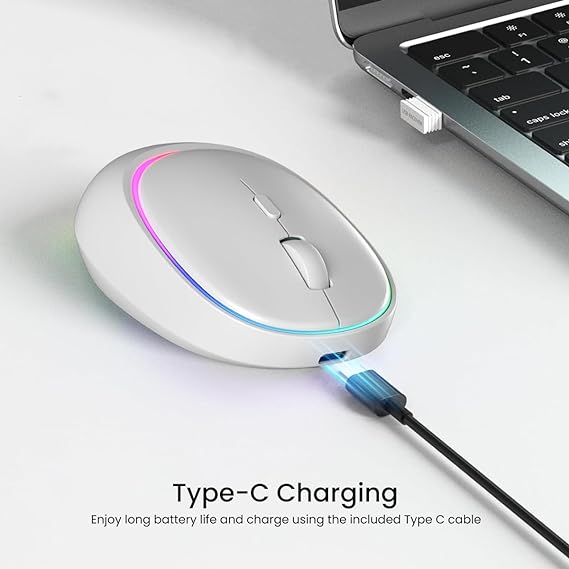 Portronics Toad IV Bluetooth Mouse with 2.4 GHz Wireless (Dual Connectivity)