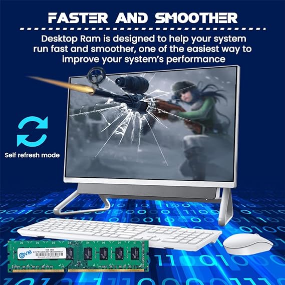 EVM 8GB DDR3 Desktop RAM | 1600 MHz Memory