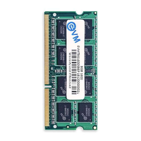 EVM 8GB DDR3 Laptop RAM | 1600 MHz SODIMM Memory