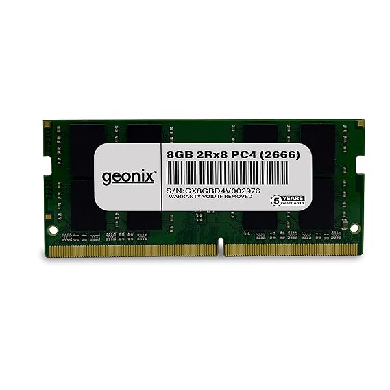 Geonix 8GB DDR4 Laptop RAM | 2666 MHz SODIMM Memory