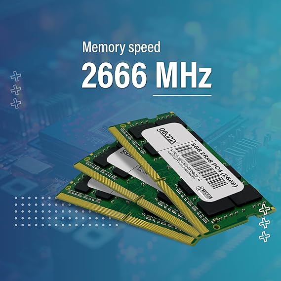 Geonix 8GB DDR4 Laptop RAM | 2666 MHz SODIMM Memory