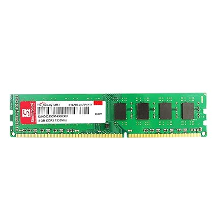 Simmtronics 8GB DDR3 Desktop RAM | 1333 MHz Memory