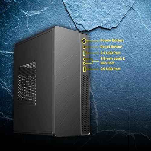 Assembled Desktop Pc Core I3 2Nd Gen 3.10Ghz (I3-2120) | Win 10 Pro | Wifi | Hdmi Vga Usb 3.0 Lan | Hd Graphics 2000 | Home Office Student Computer