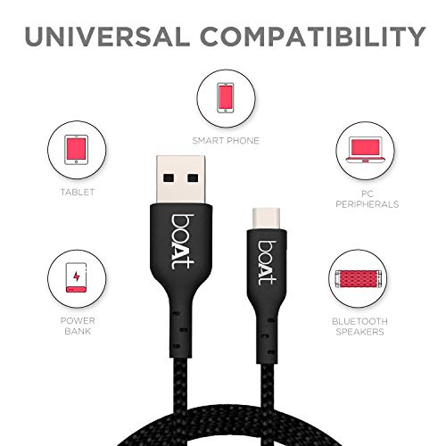 boAt A400 USB Type C Data Cable