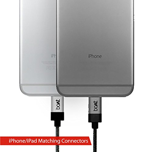 boAt Ltg 500 Indestructible Apple Certified Lightning Cable 2 Meter