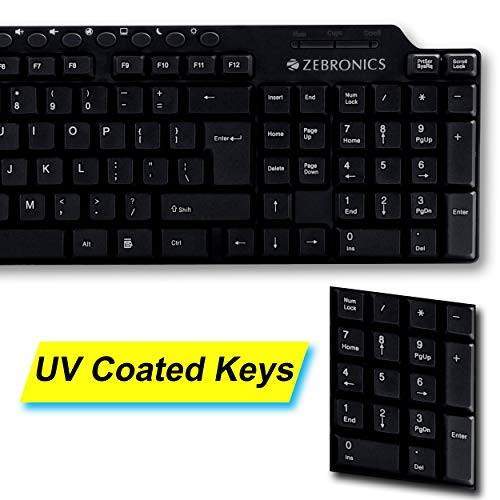 Zebronics ZEB-KM2100 Multimedia USB Keyboard