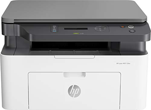 HP Laserjet 136w Compact Monochrome Multifunction Printer with Direct Wi-Fi