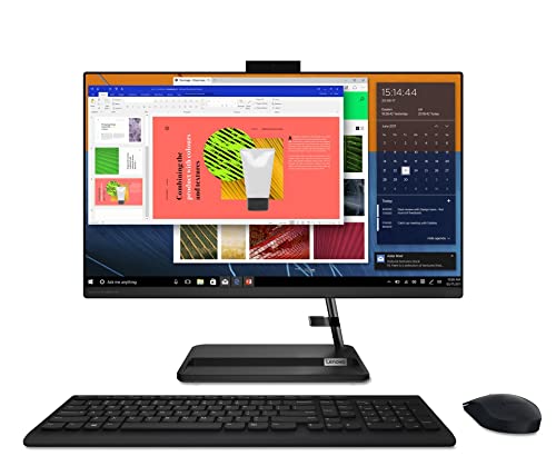 Lenovo IdeaCentre AIO 3 11th Gen Intel i5 238" FHD IPS 3-Side Edgeless All-in-One Desktop with Alexa Built-in (8GB/1 TB HDD/Win11/MS Office 2021) F0G00187IN