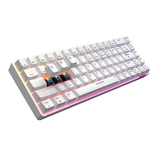 Portronics Hydra 10 Mechanical Wireless Gaming Keyboard with Bluetooth 50 and 24 GHz, RGB Lights 168 Million Colors
