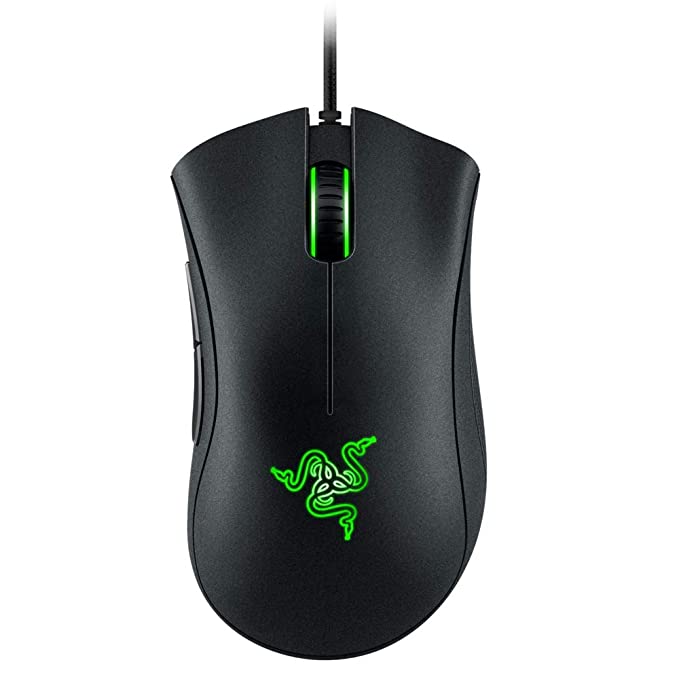 Razer DeathAdder Essential Wired Gaming Mouse, 6400 DPI Optical Sensor, Black, RZ01-03850100-R3M1