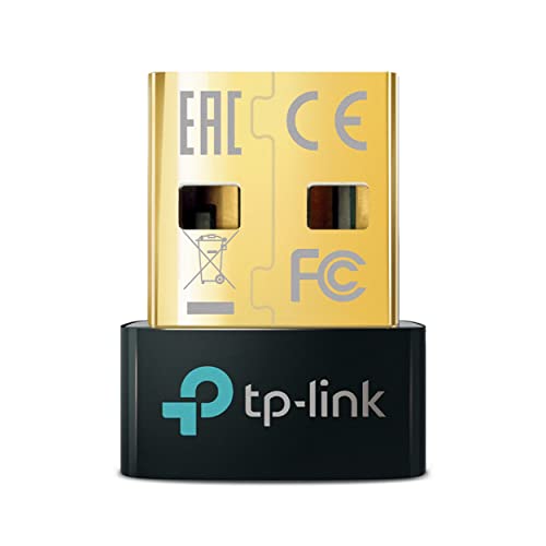 TP-Link USB Bluetooth Adapter for PC, 50 Bluetooth Dongle Receiver, UB500