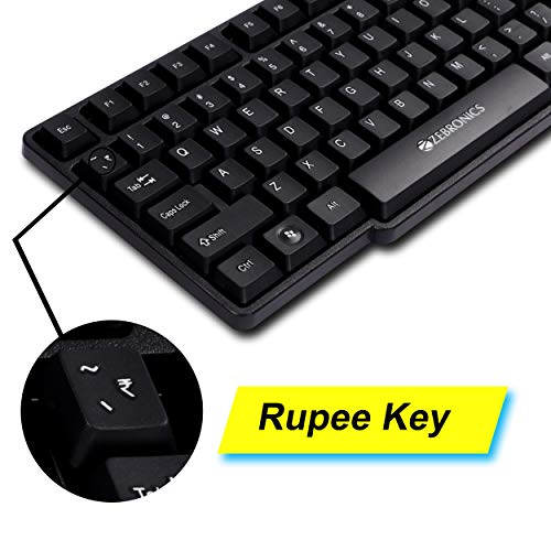 Zebronics Wired Keyboard and Mouse Combo JUDWAA 750