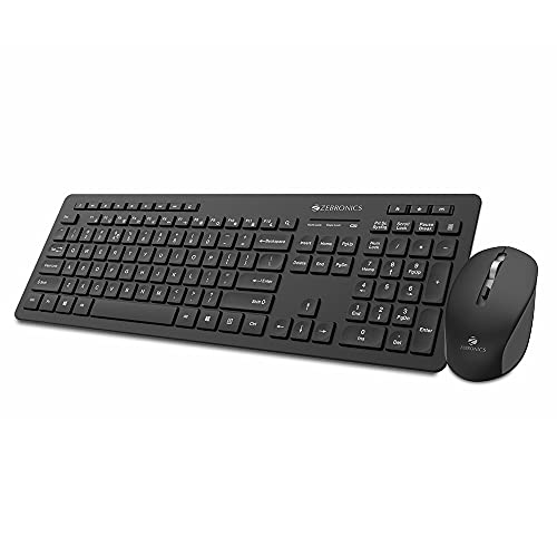 Zebronics Zeb-Companion 500 24GHz Wireless Keyboard & Mouse Combo